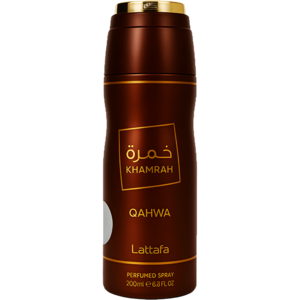 اسپری بدن خمره قهوه از برند لطافه (LATTAFA KHAMRAH QAHWA Body Spray 200ml) اسپری خمره قهوه